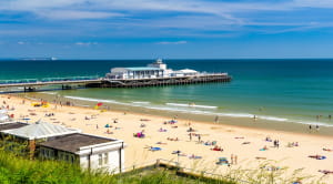 bournemouth, beach, pier
